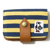 [チャムス:CHUMS]Card Case Sweat Leather