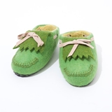 [フィクチュール×ゴーアウト:ficouture×GO OUT]Felt Mocassin Room Shoe