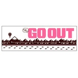 [ゴーアウト:GO OUT]オリジナルステッカー