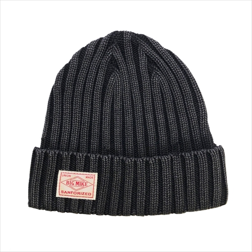 90s GRIND KING Logo Knit Cap 黒 グラインドキング ニット