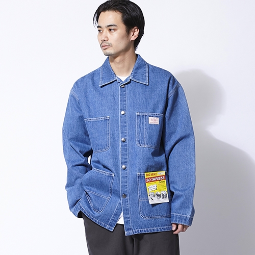 ビッグマイク | デニム&ヒッコリーカバーオール | アウター | GO OUT