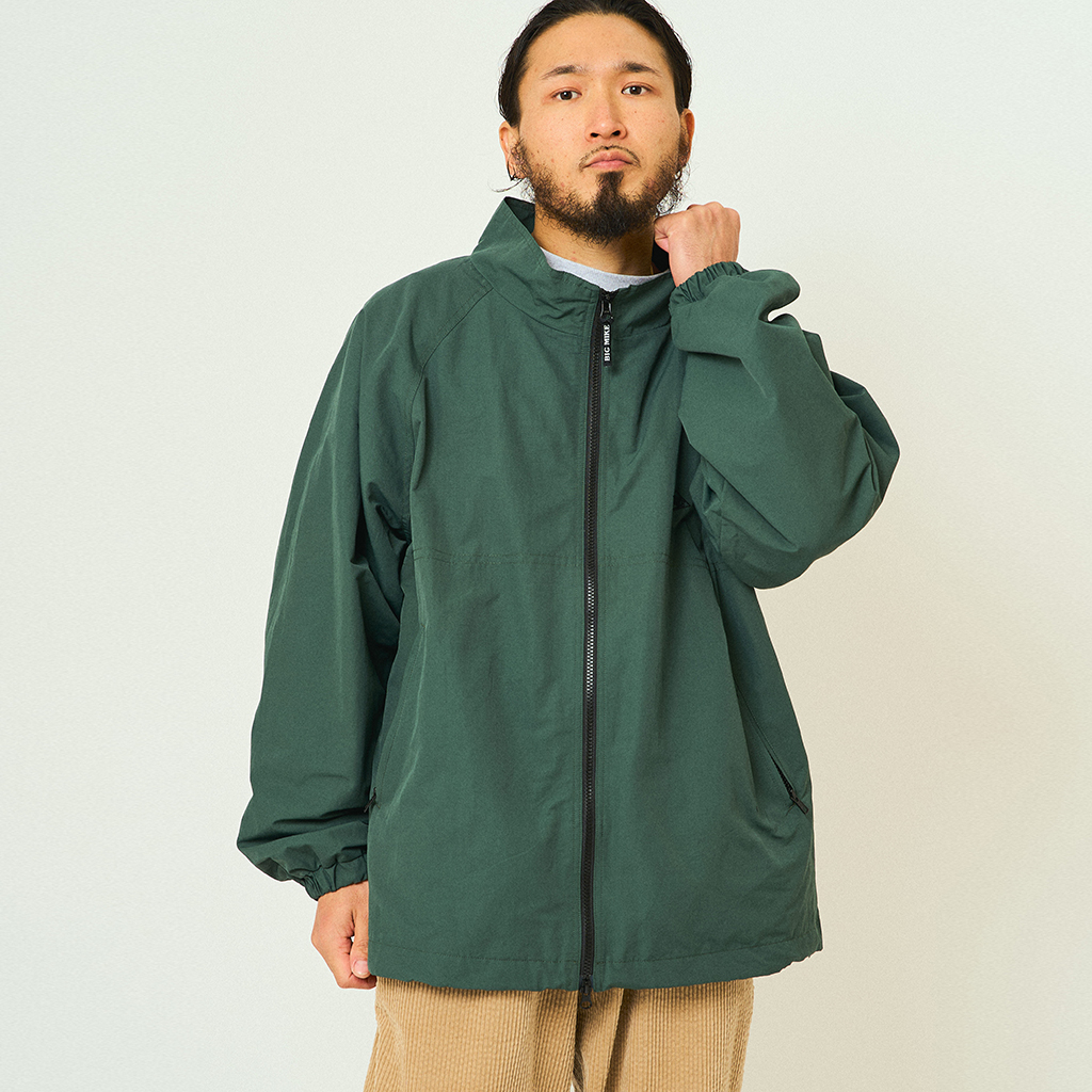 [ビッグマイク]2タイプ / ナイロン トラックジャケット