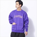 [マウンテンマニア]POCKET COLLEGE LOGO SWEAT
