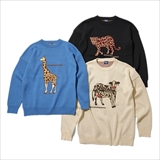 [マウンテンマニア]ANIMAL CREW KNIT