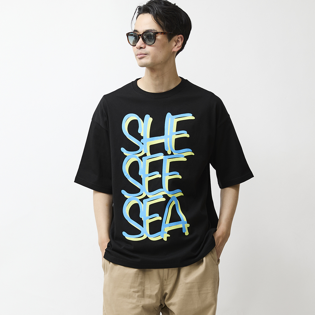 [トゥーシックストゥー]SHESEESEATシャツ