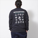 [マナスタッシュ]HEMP L/S TEE AFN