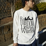 [マナスタッシュ]RE:CTN L/S TEE REAL FREEDOM