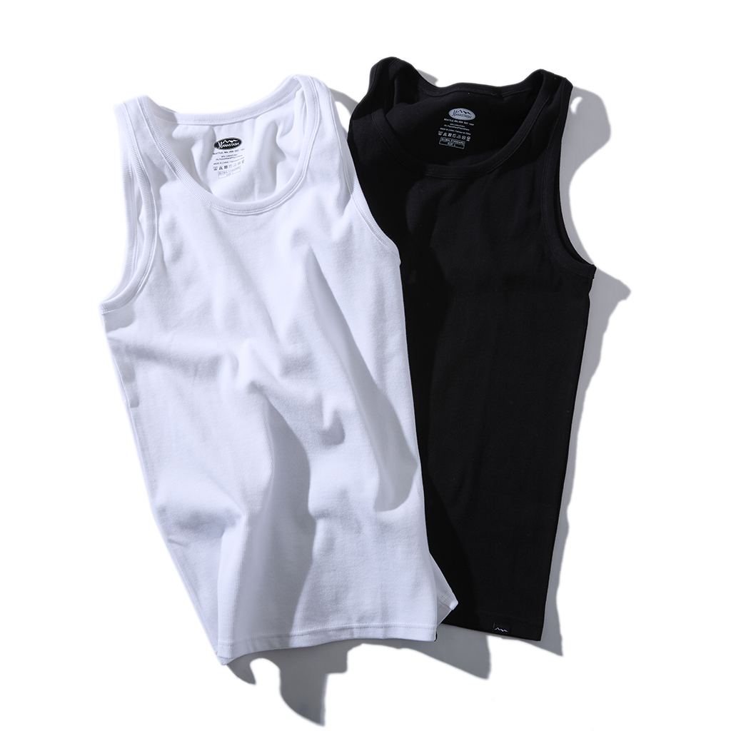 [マナスタッシュ]MANASTASH RIB TANK TOPS(2P)