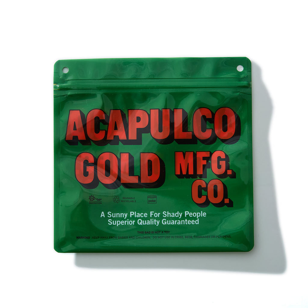 [アカプルコゴールド]SMELL PROOF BAG (Collab with Pake?)
