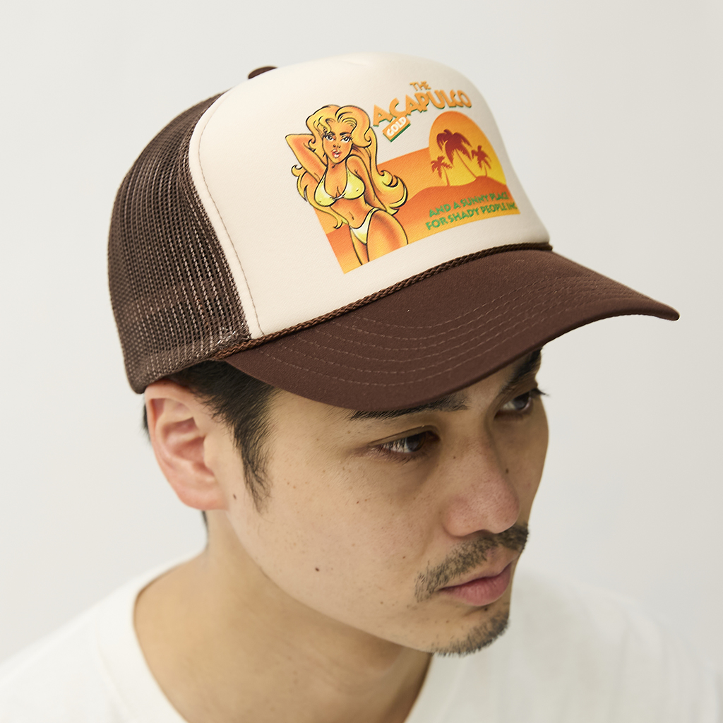 [アカプルコゴールド]WET DREAM TRUCKER CAP