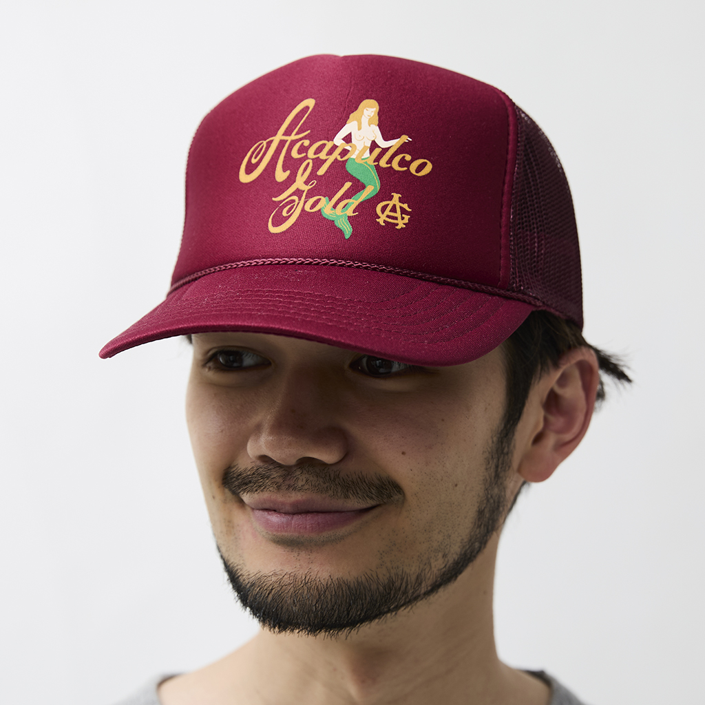[アカプルコゴールド]MERMAID TRUCKER CAP