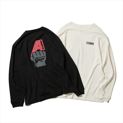 アシモクラフツ×グリップスワニー | ロンTEE | ロンT | GO OUT