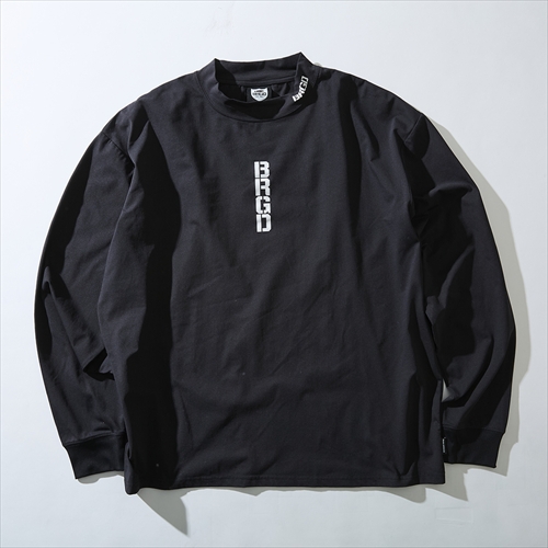 バスブリゲード | BRGD VERTICAL LOGO MOCK NECK ELITE DRY L/S TEE
