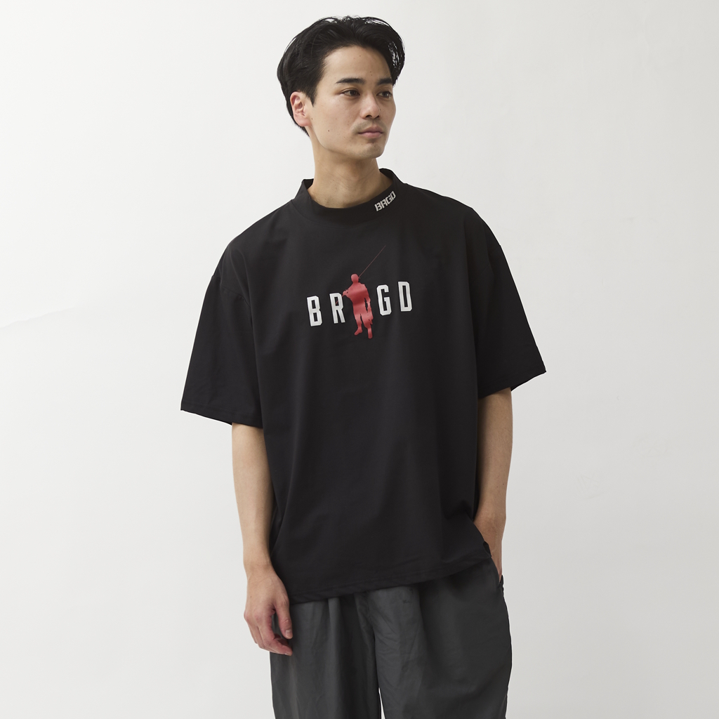 [バスブリゲード]BRGD MAN MOCK NECK ELITE DRY TEE