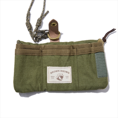 ブラウンブラウン×ゴーアウト | リメイク ミニウォレット ショルダー