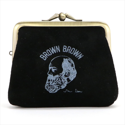 ブラウンブラウン | 豚革 Mr.Brownがま口ウォレット | 財布 | GO OUT