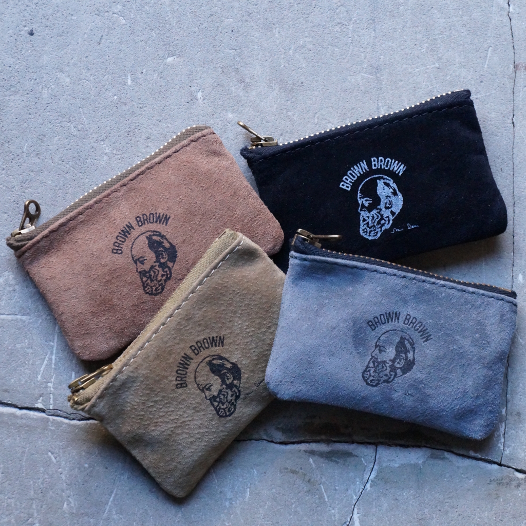 [ブラウンブラウン]豚革 Mr.Brownコインケース