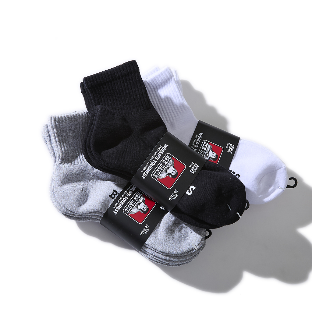 [ベン デイビス]BEN DAVIS 【ORIGINAL 3P SOCKS】