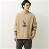 [ベン デイビス]PRINT LONG T-SHIRTS