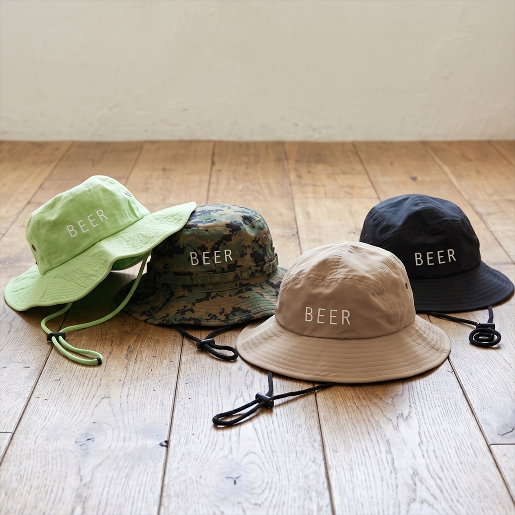 [ビール]BEER サファリハット（4色）