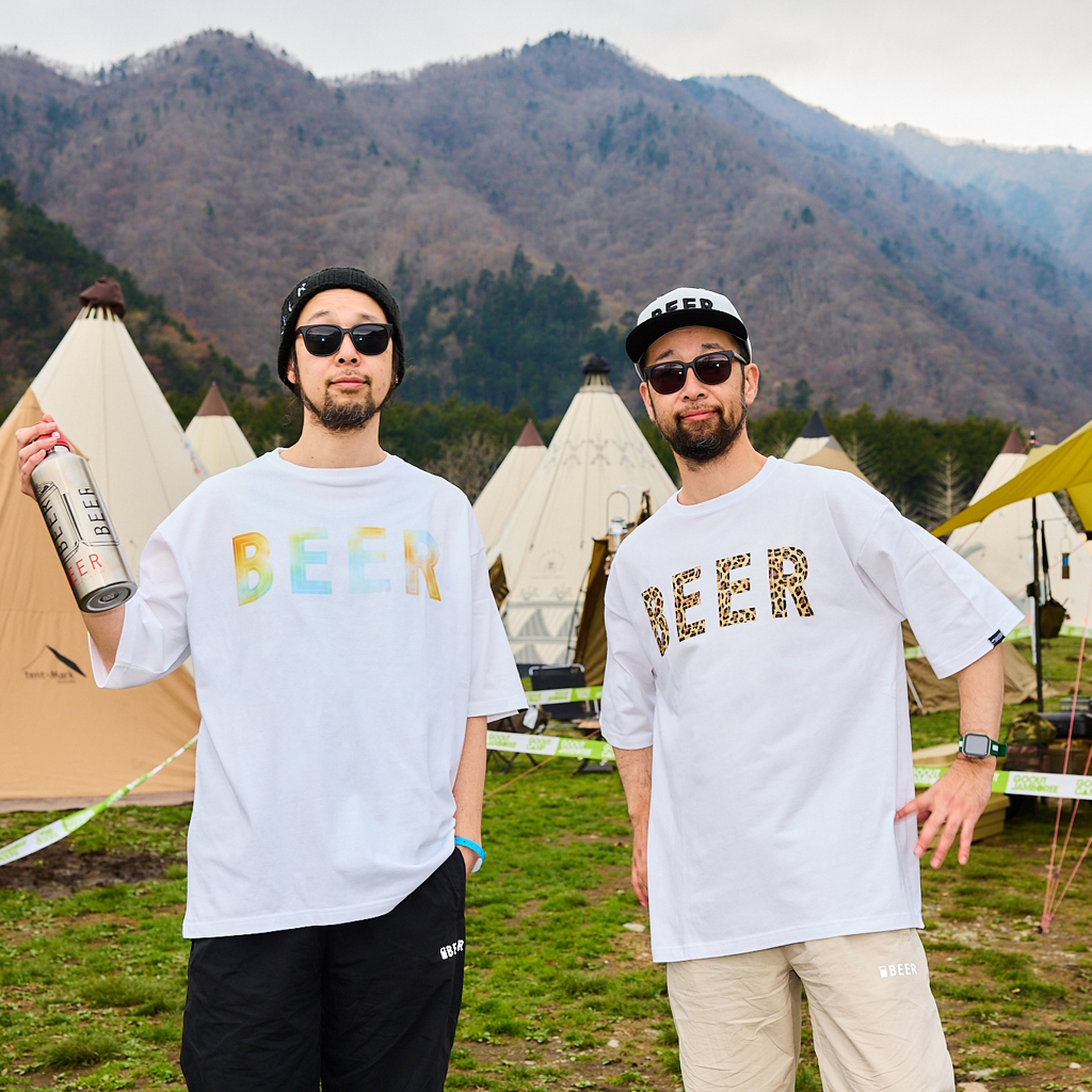 [ビール×ゴーアウト]BEER×GO OUT コラボTシャツ2025