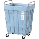 [ブリッド]DENIM LAUNDRY BASKET with CASTER 45L