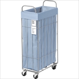 [ブリッド]DENIM FOLDING LAUNDRY BASKET with CASTER 40L/SLIM