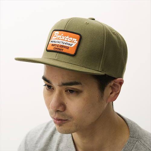 ★ブリクストンBRIXTON★Township Mp Snapback 帽子 関税込★ BRIXTON COLESON HP SNPK | O/S(98) BKBUR (01) | BRIXTON