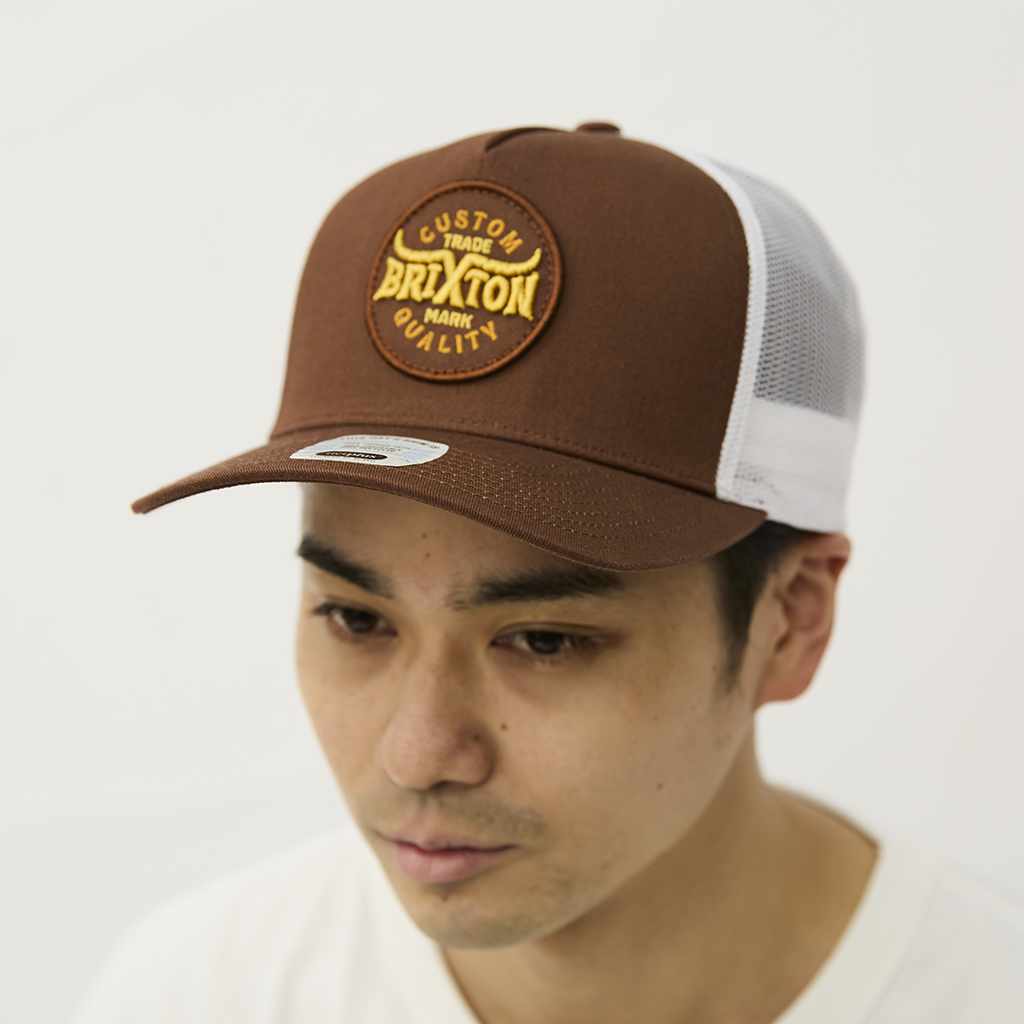 [ブリクストン]GIBSON C NP MP TRUCKER HAT