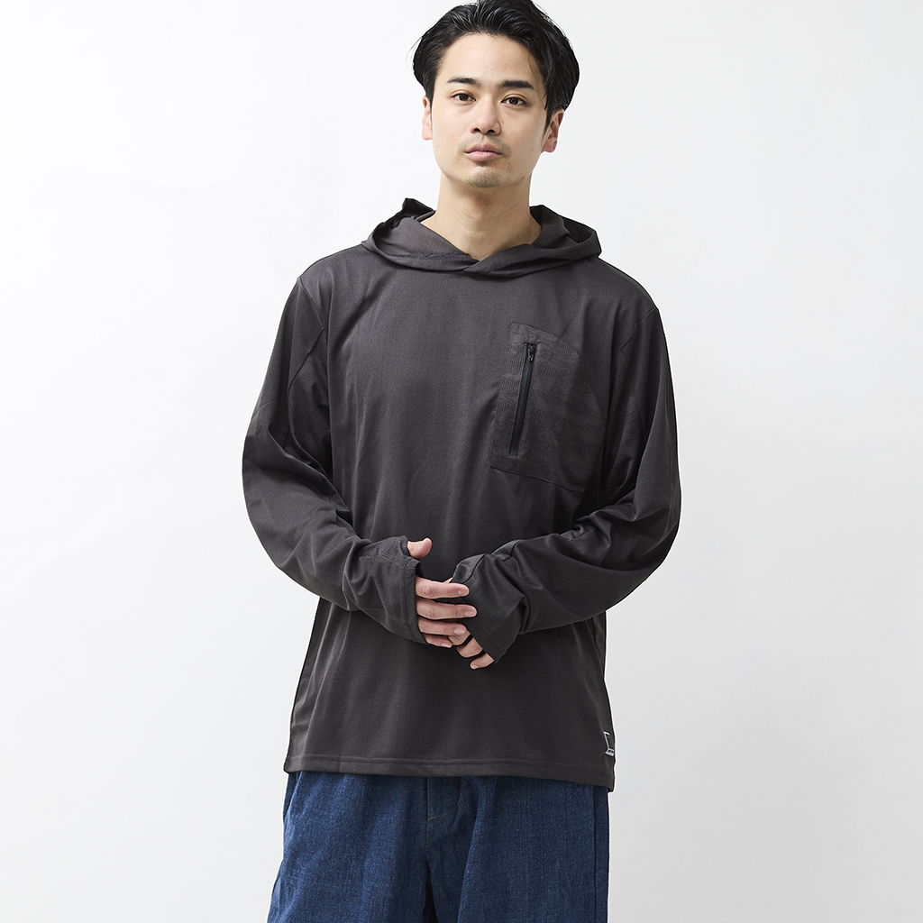 [ブリクストン]JOURNEY L/S SUN HOODIE