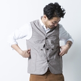 [クラスファイブ]Chambray Hunting Vest