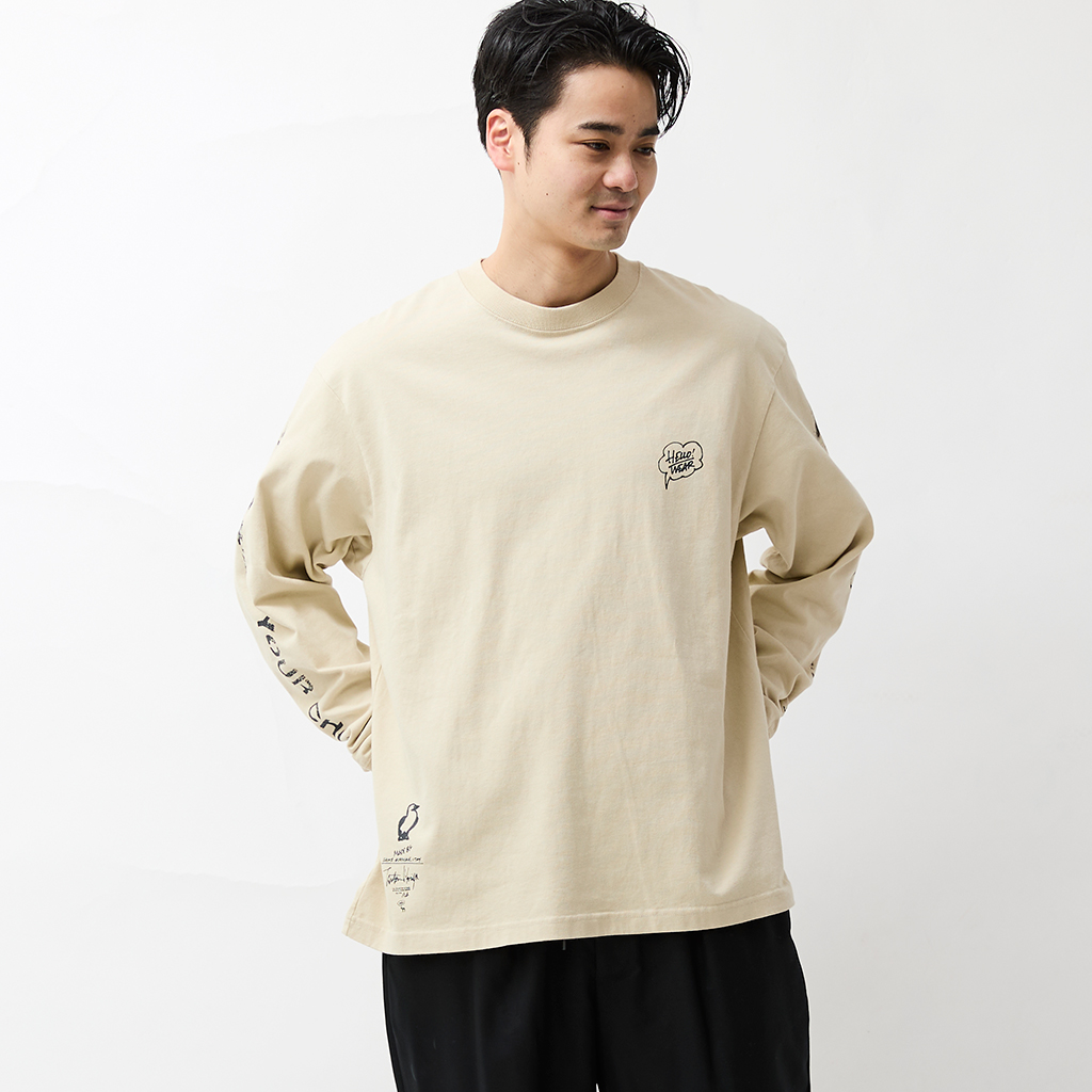 [チャムス]守矢努 L/S T-Shirt