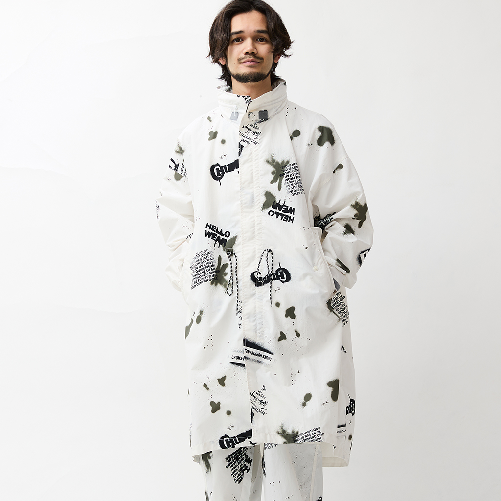 [チャムス]守矢努 Military Coat