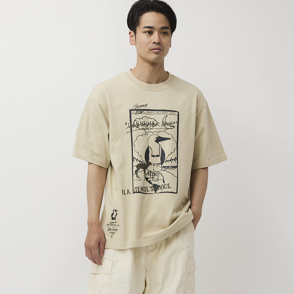 [チャムス]守矢努 Old Booby T-Shirt