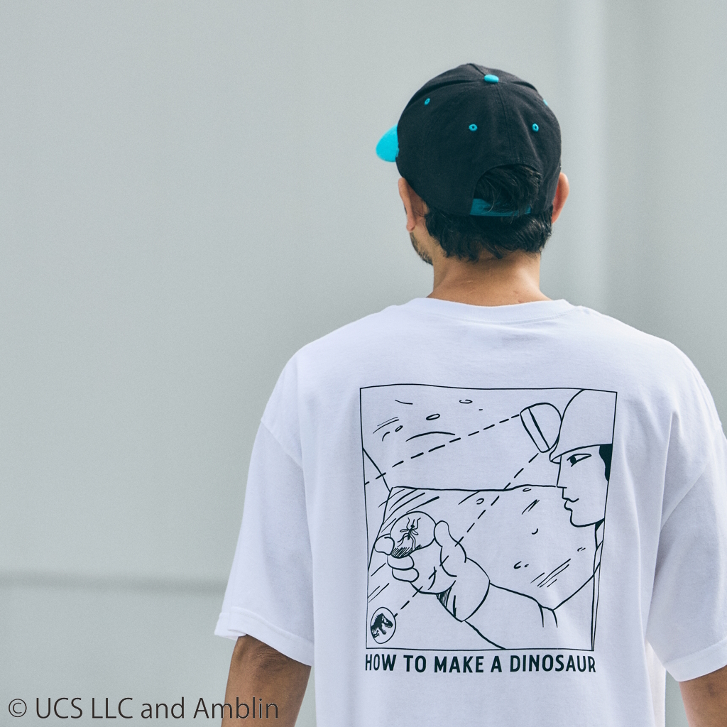 [コルサン×ゴーアウト]GO OUT & COLSUN / Jurassic Park "DINASOUR"Tee