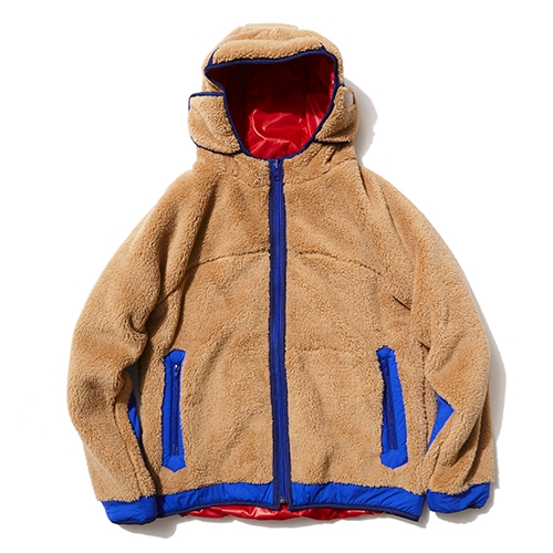 RABBIT HOODIE REVERSE(M)BEIGE 新品未使用品