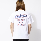 [クックマン]T-shirts Tape logo