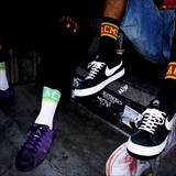 [クックマン]Rib Crew SOCKS CMLA logo