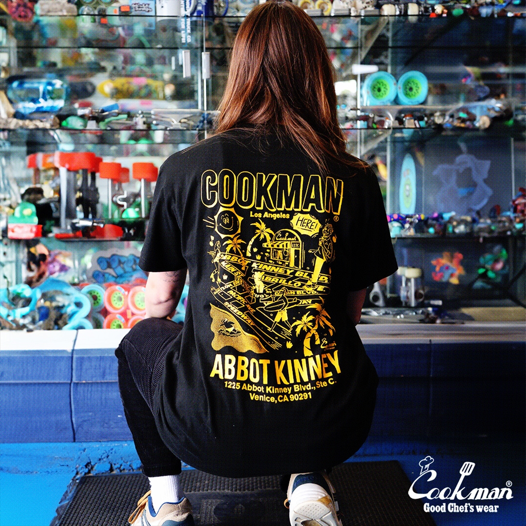 [クックマン]Tシャツ Abbot Kinney Street