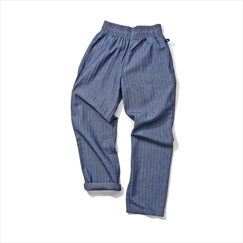 クックマン | Chef Pants Semiwide Herringbone Denim | デニムパンツ