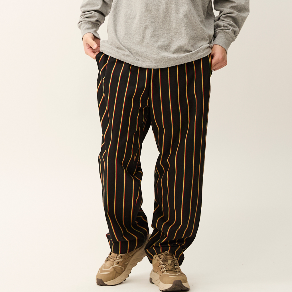 [クックマン]Chef Pants Semiwide Hilldale Giants Black
