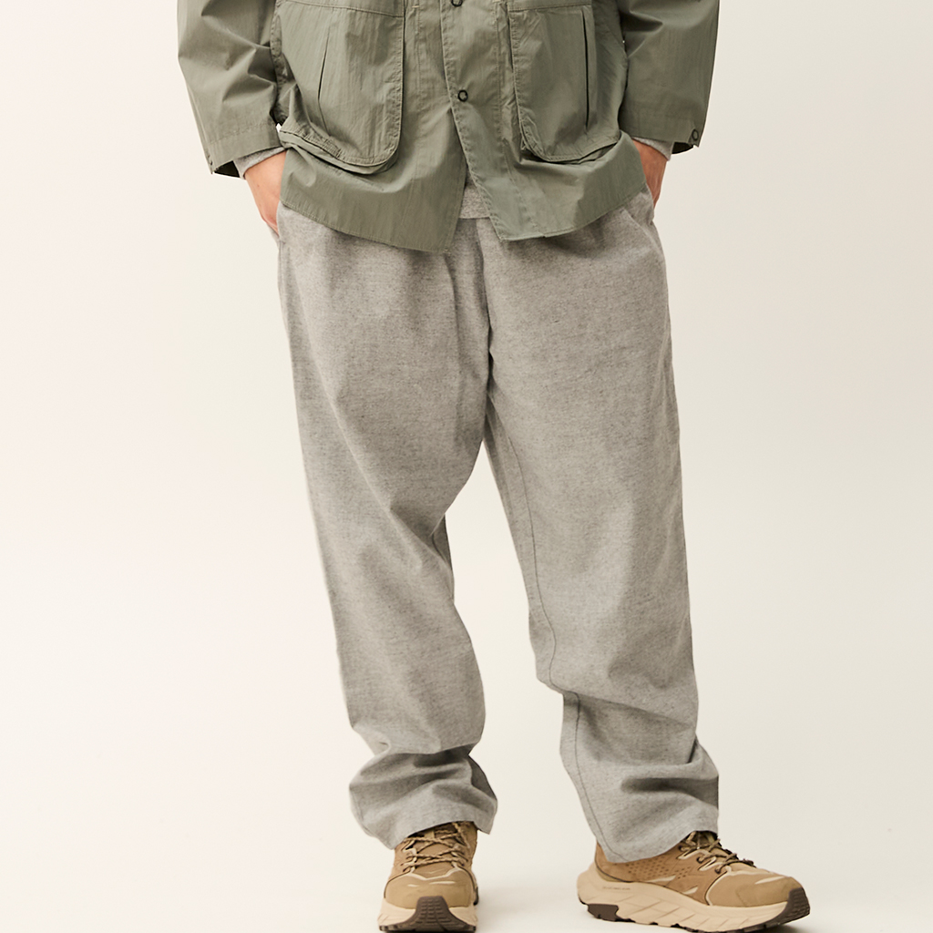 [クックマン]Chef Pants Semiwide Memphis Red Sox Heather Gray