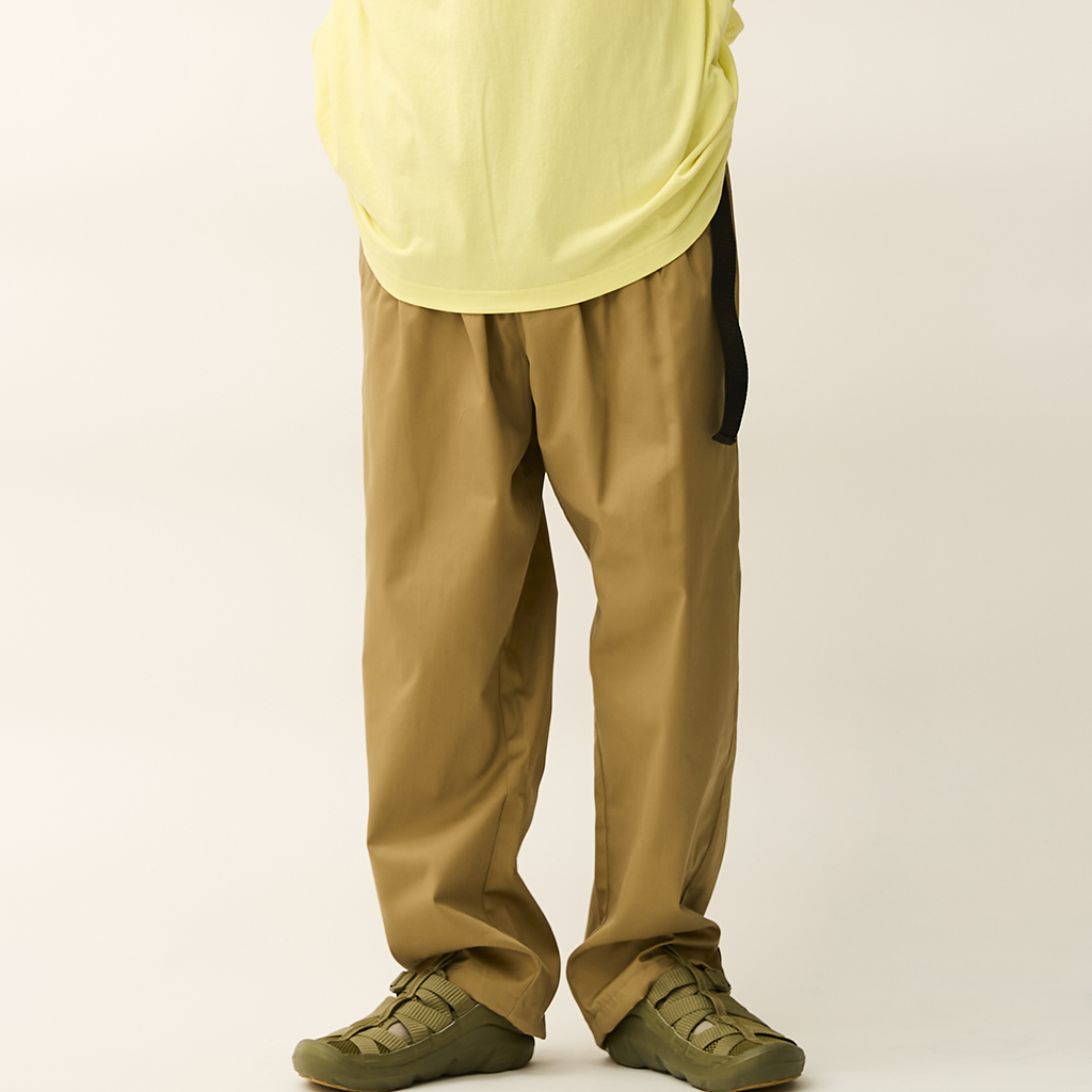 [クックマン]Chef Pants Semiwide Belt