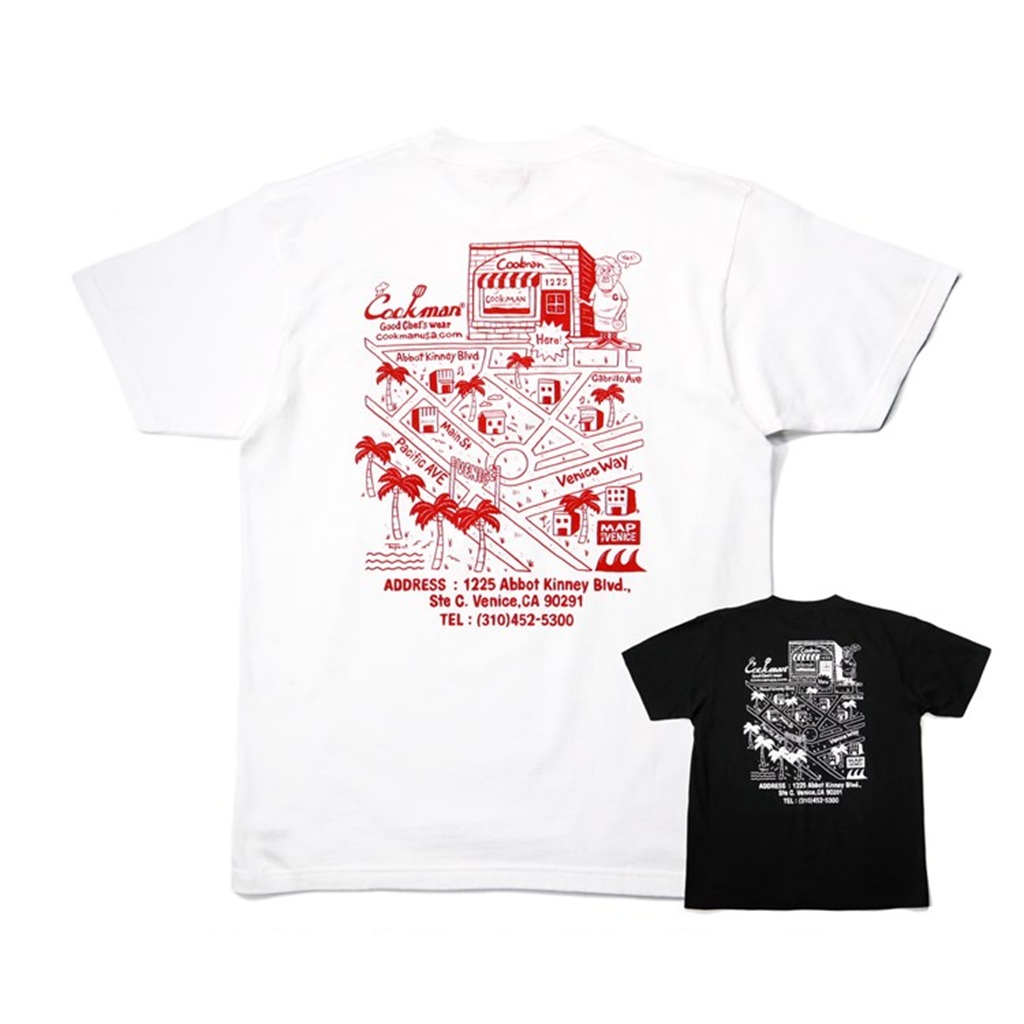[クックマン]Tシャツ TM Paint Abbot Kinney