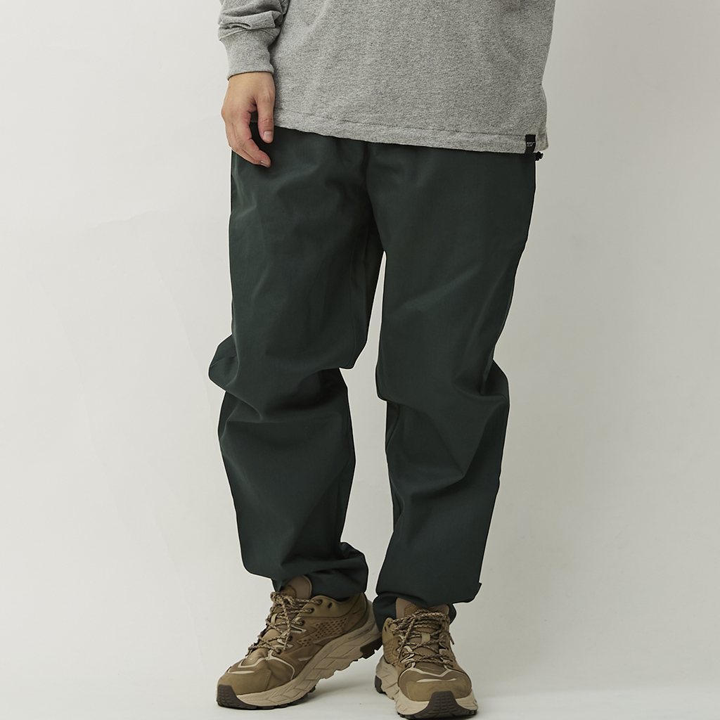 [クックマン]Chef Pants Herringbone Evergreen