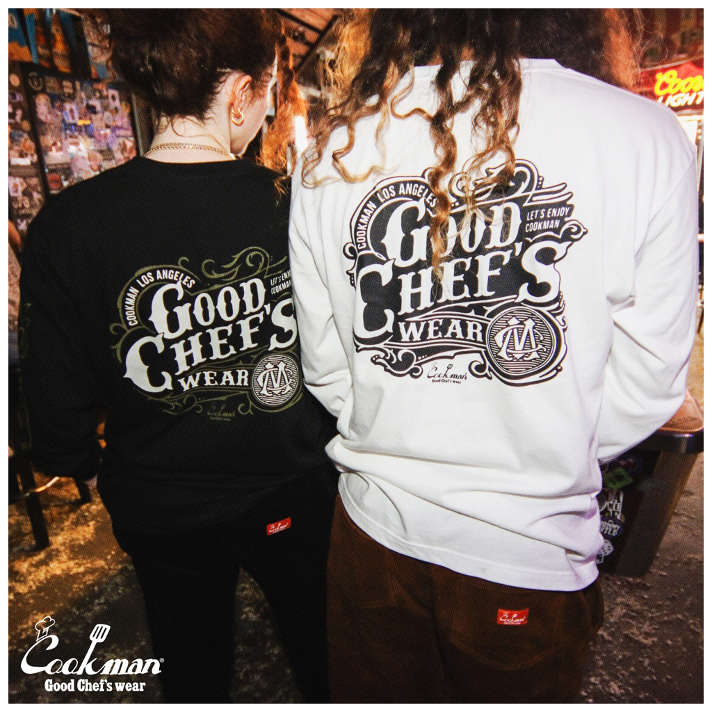 [クックマン]ロングスリーブ Tシャツ Chocolate Package