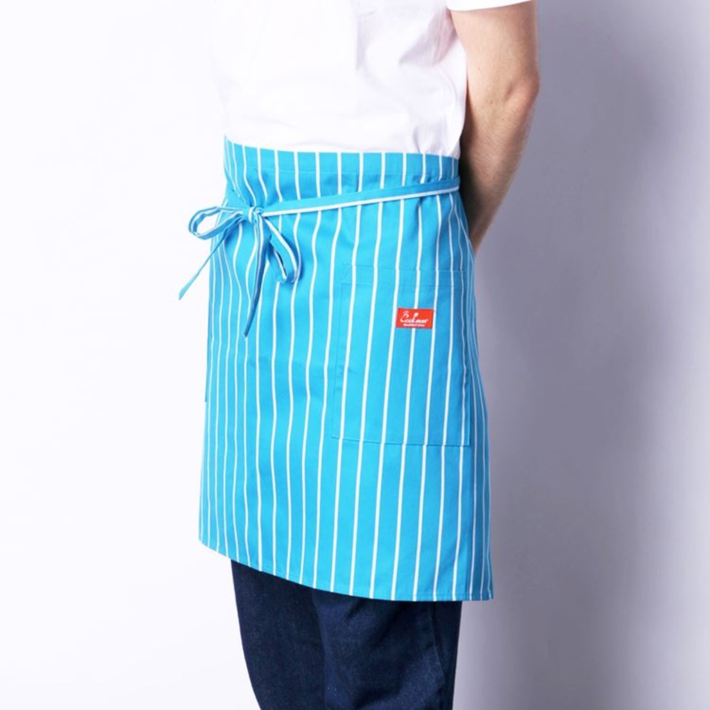 [クックマン]Waist Apron Stripe