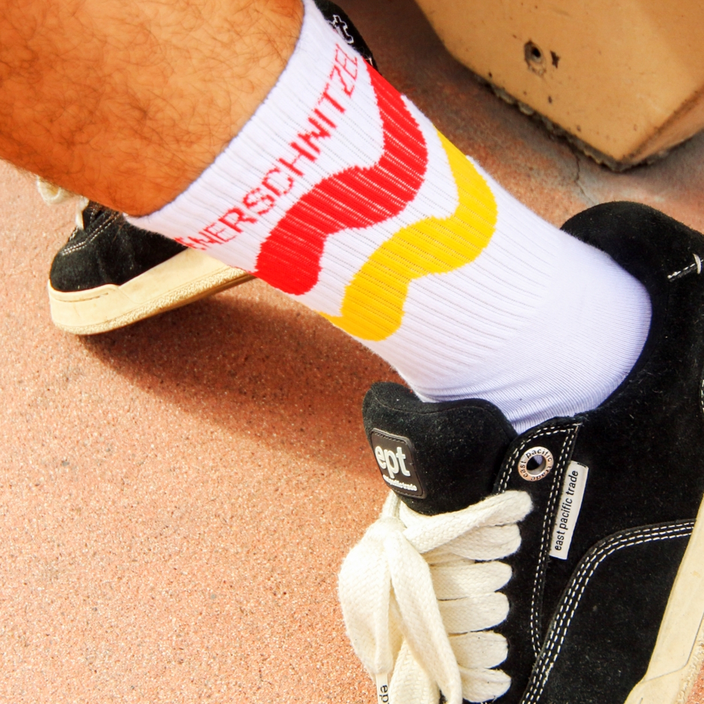 [クックマン]Rib Crew Socks Wienerschnitzel Sauce