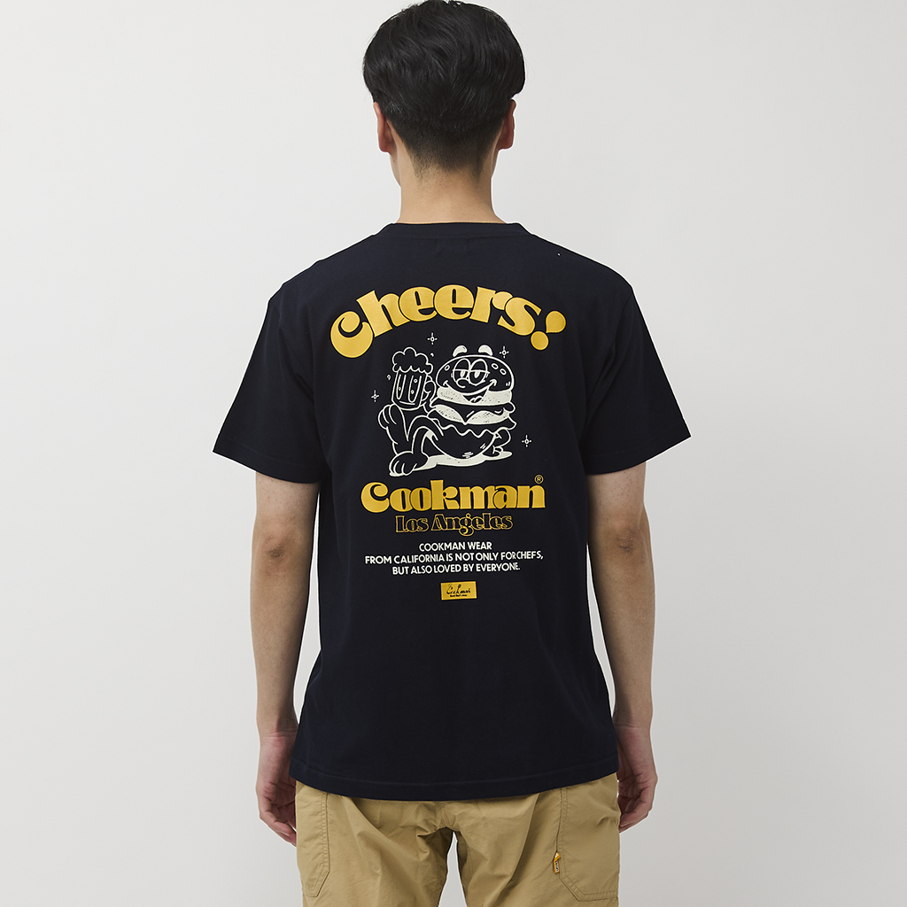 [クックマン]Tシャツ Cheers Burger