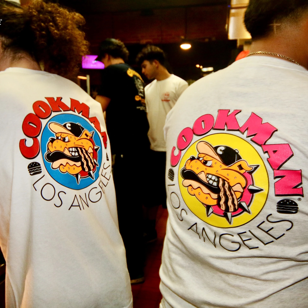 [クックマン]Tシャツ Burger Dog